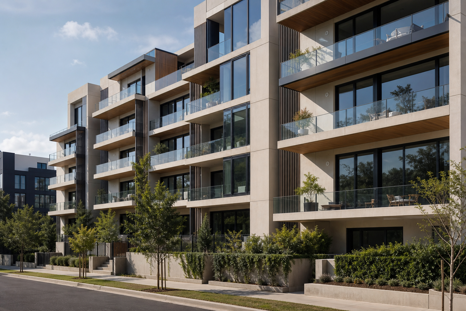Conceptual presentation image for Micasa Residence; replace with verified project photography